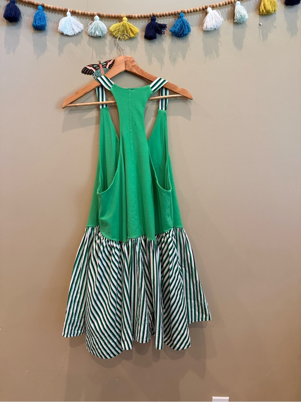 Anthropologie’s Daily Practice Spring Fling Razorback Babydoll Mini Dress! - Picture 7 of 12
